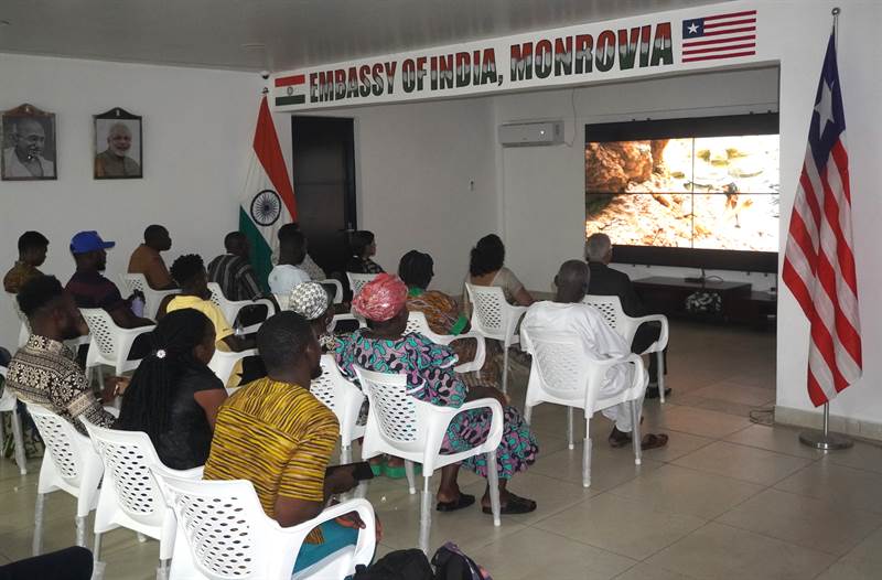 Establishment of India Corner at Gompa Public Library, Nimba County - 31 July 2026.
